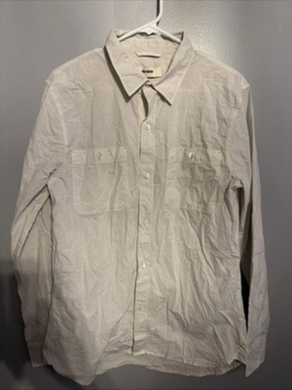 Buck Mason Men’s Medium Button Up Lightweight  Longsleeve Shirt